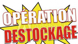 Opration Dstockage -50% !